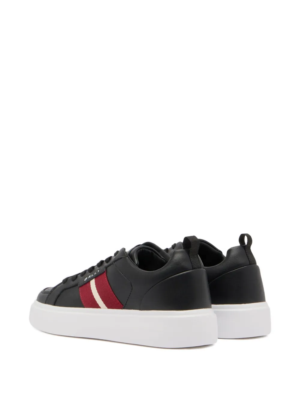 Bally Blayze Ribbon-detail Sneakers In Black