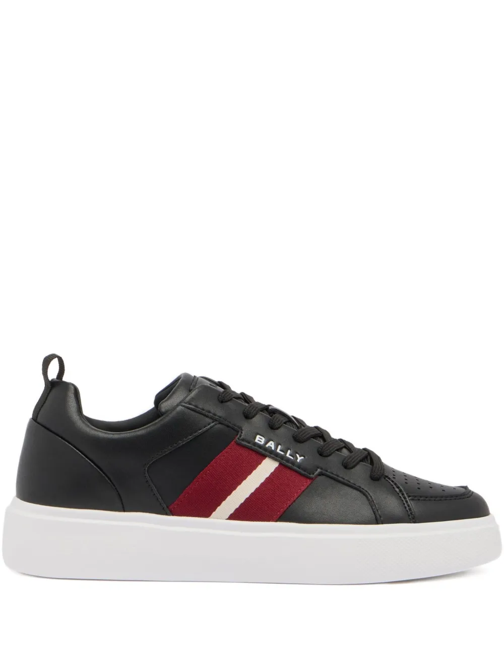 Bally Blayze Ribbon-detail Sneakers In Black