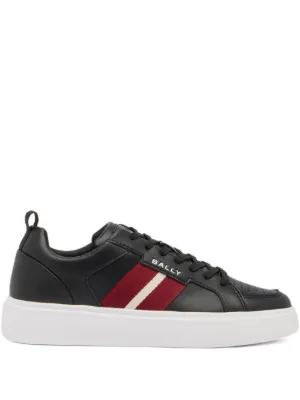 Bally レザースニーカー | ブラック | FARFETCH JP Bally レザースニーカー | ブラック | FARFETCH JP
