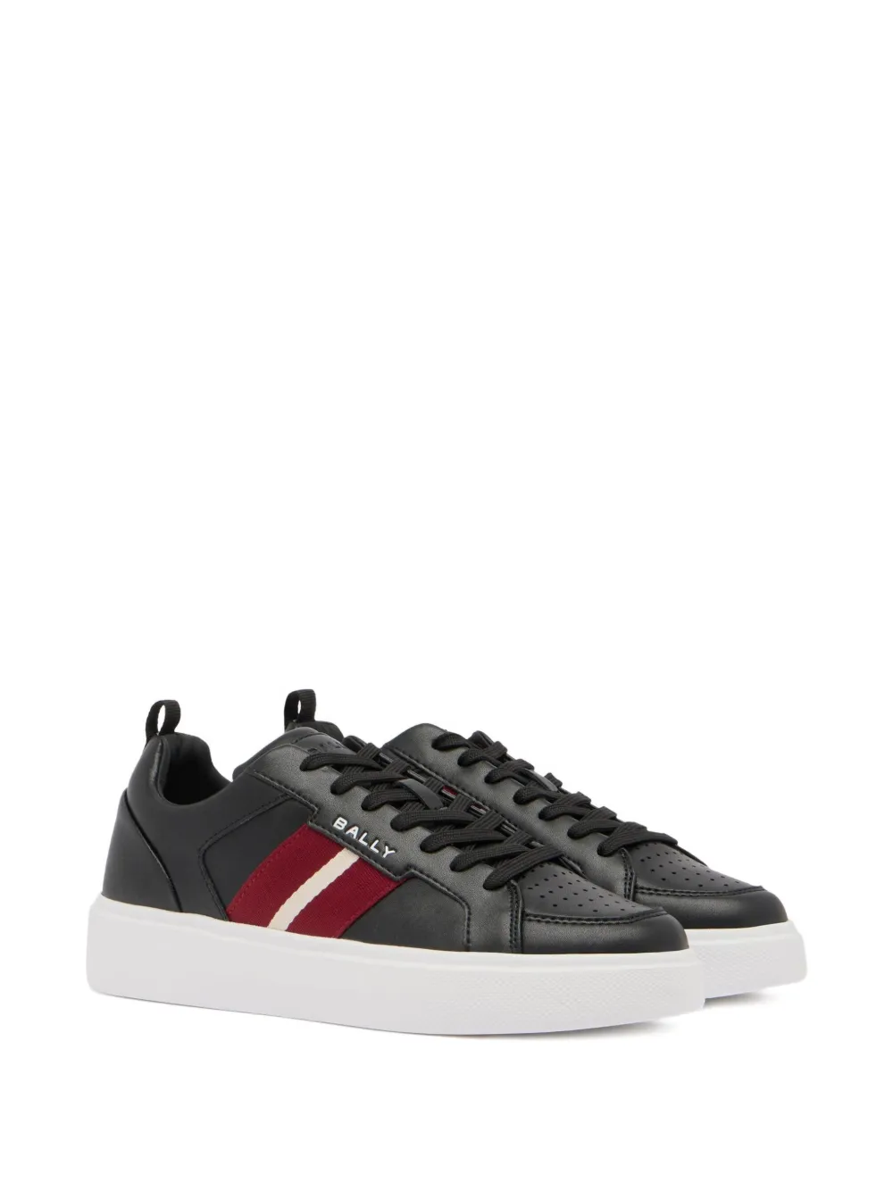 Bally Blayze sneakers met strikdetail - Zwart