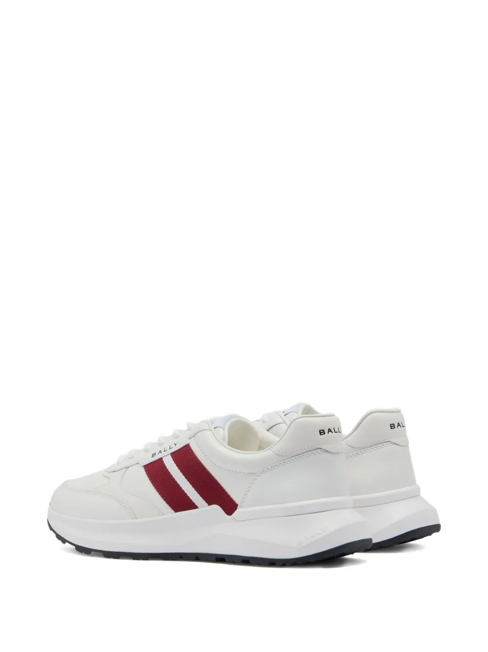 Bally Sylen leren sneakers met lintdetail Wit