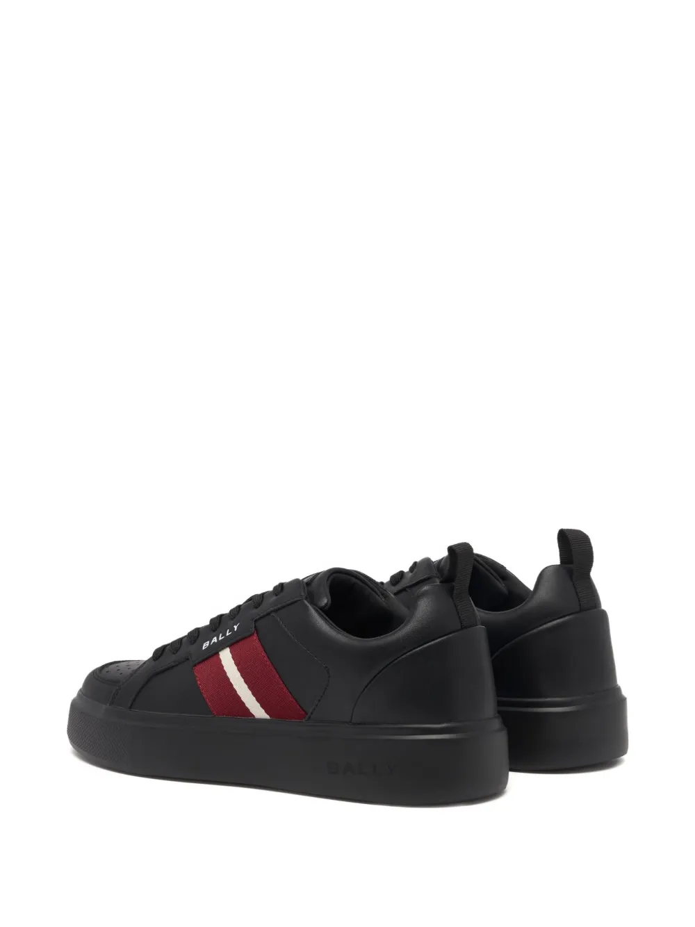 Bally Blayze sneakers met lintdetail en logo Zwart