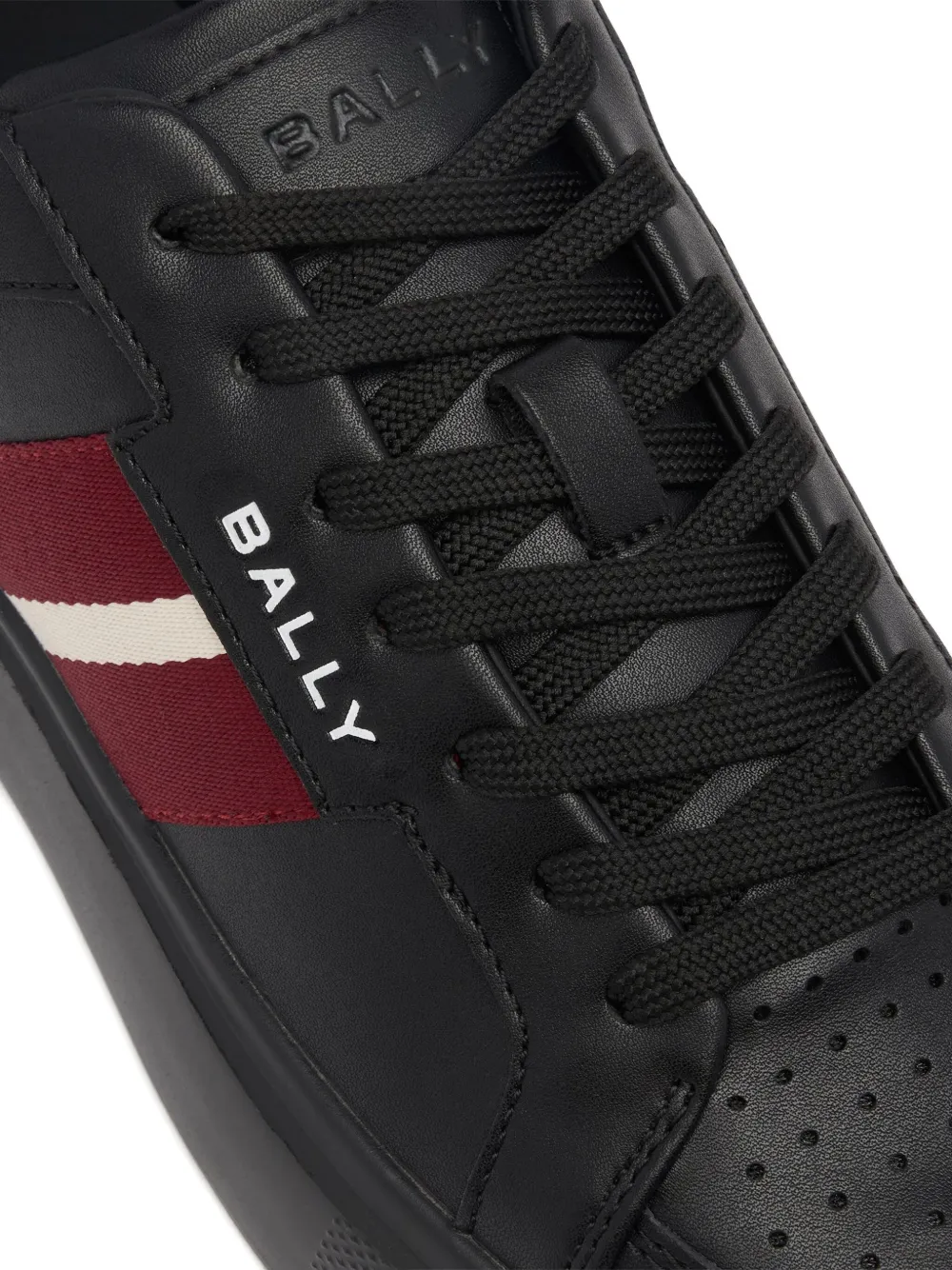 Bally Blayze sneakers met lintdetail en logo Zwart