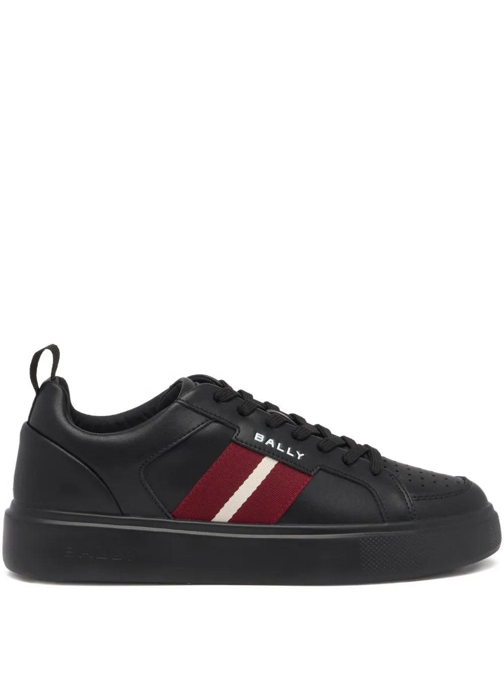 Bally Blayze sneakers met lintdetail en logo Zwart