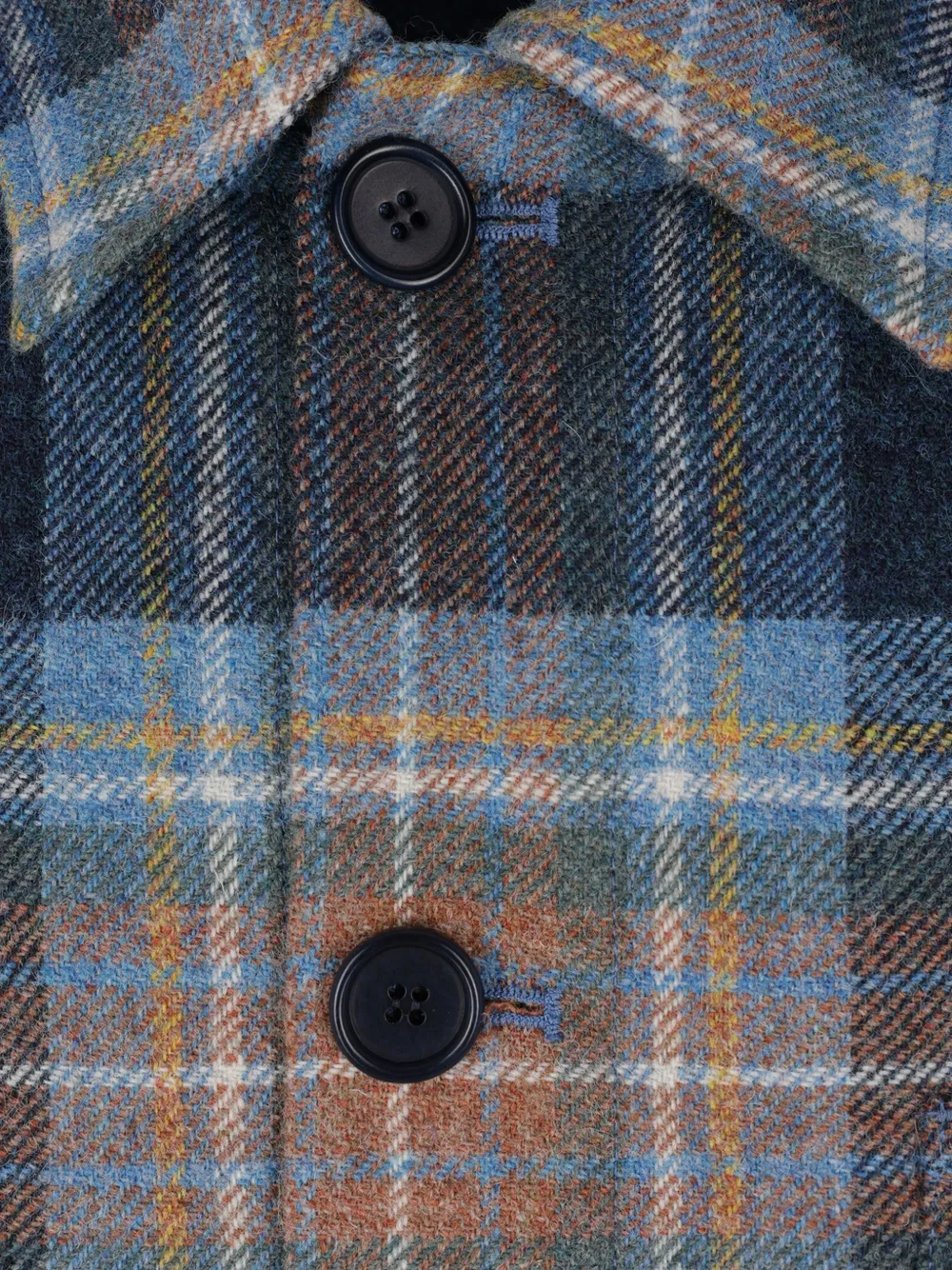 Meta Campania Collective Check Wool Jacket In Multi