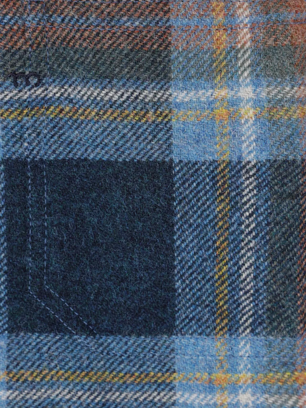 Meta Campania Collective Check Wool Jacket In Multi
