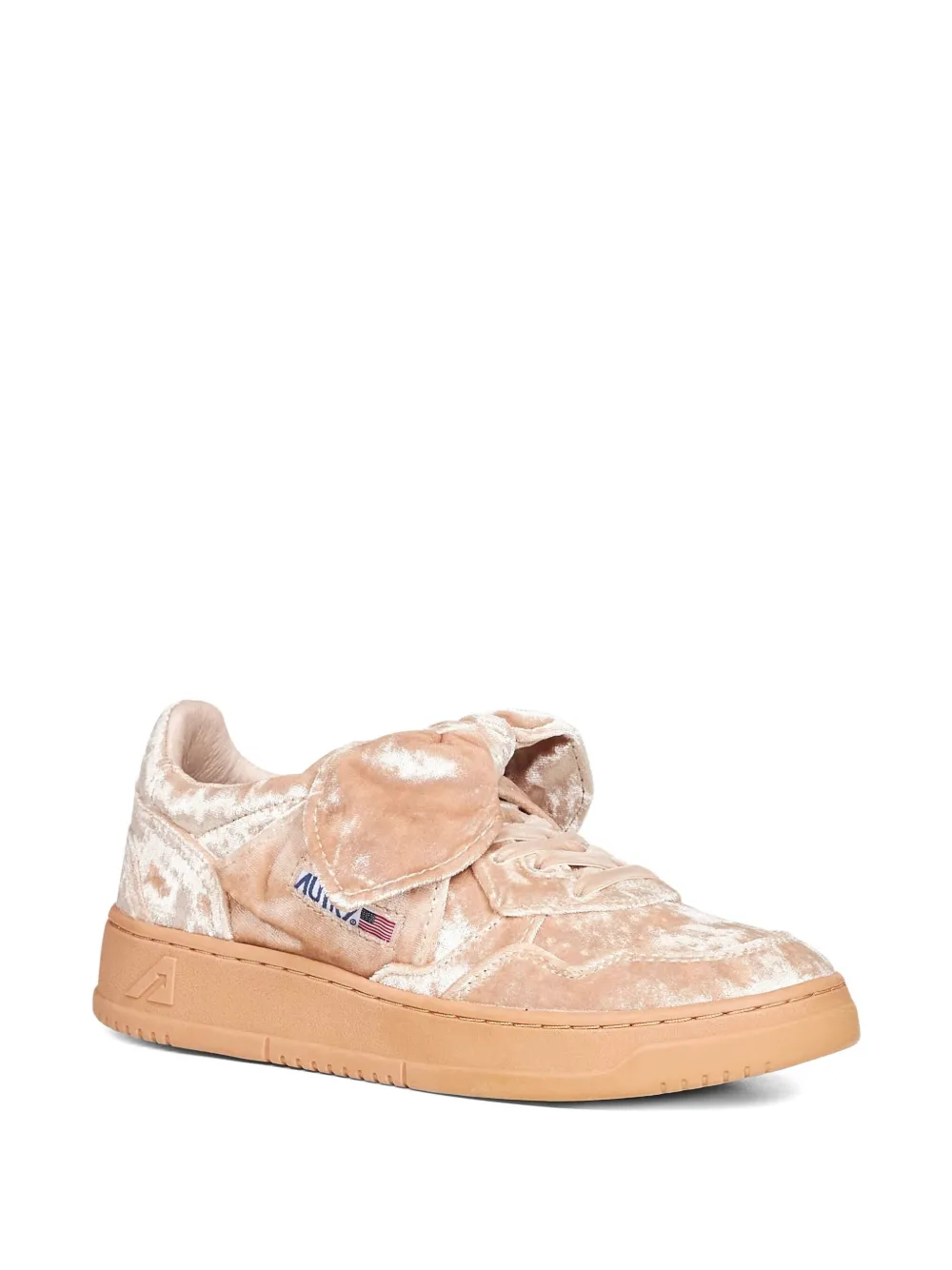 Autry Medalist Velvet Sneakers In Multi