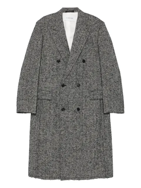 Lanvin double-breasted tailored coat