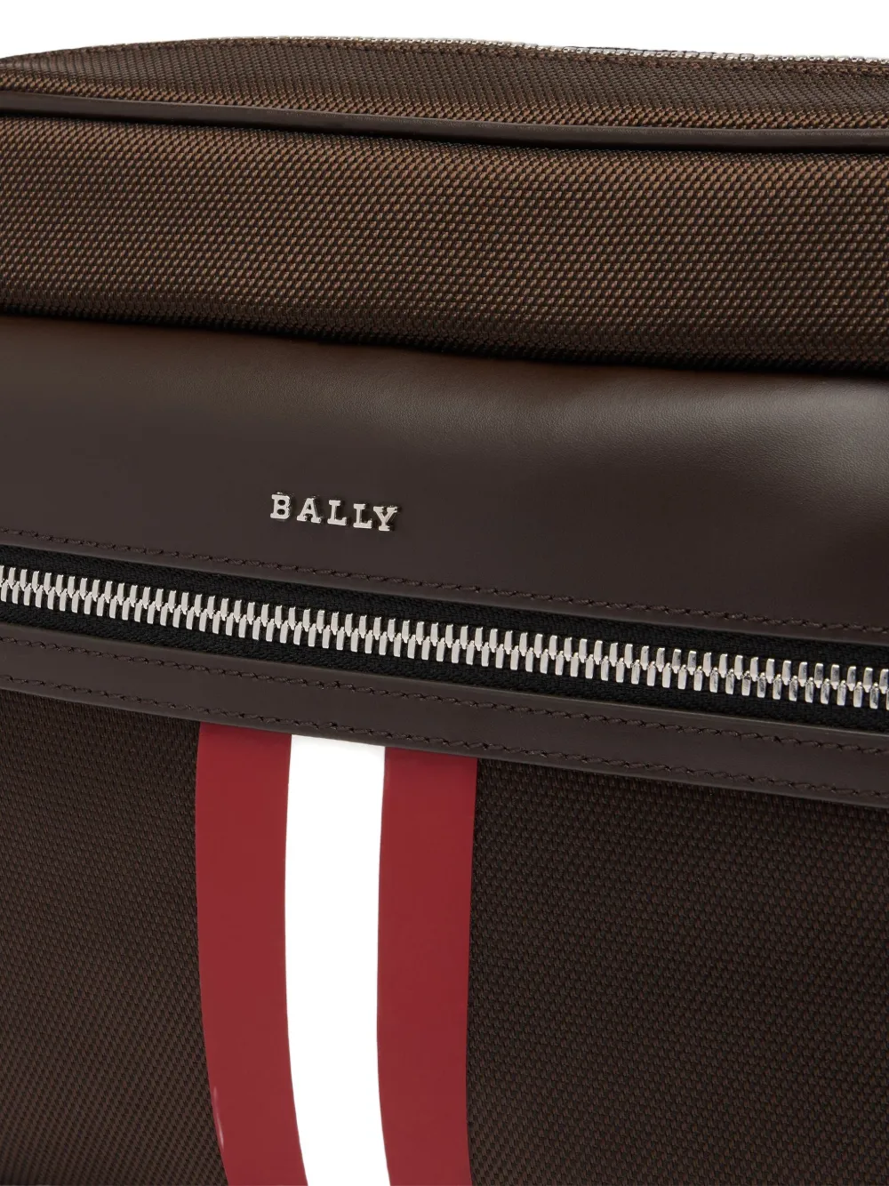 Bally Crossbodytas met lint zak Bruin