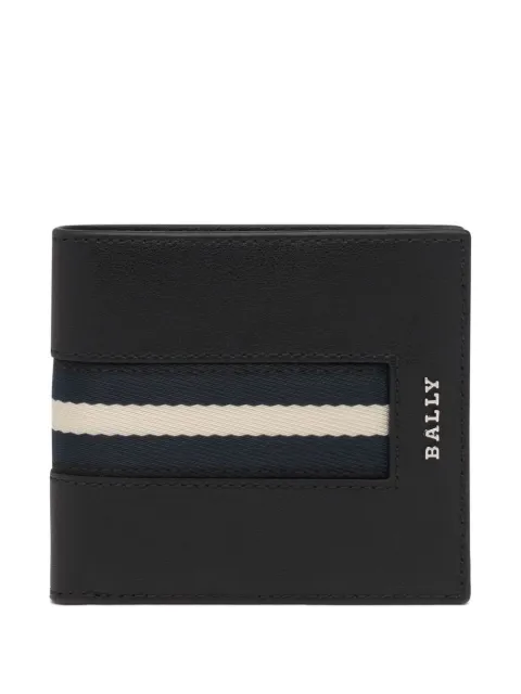 Bally ribbon-detail logo leather wallet