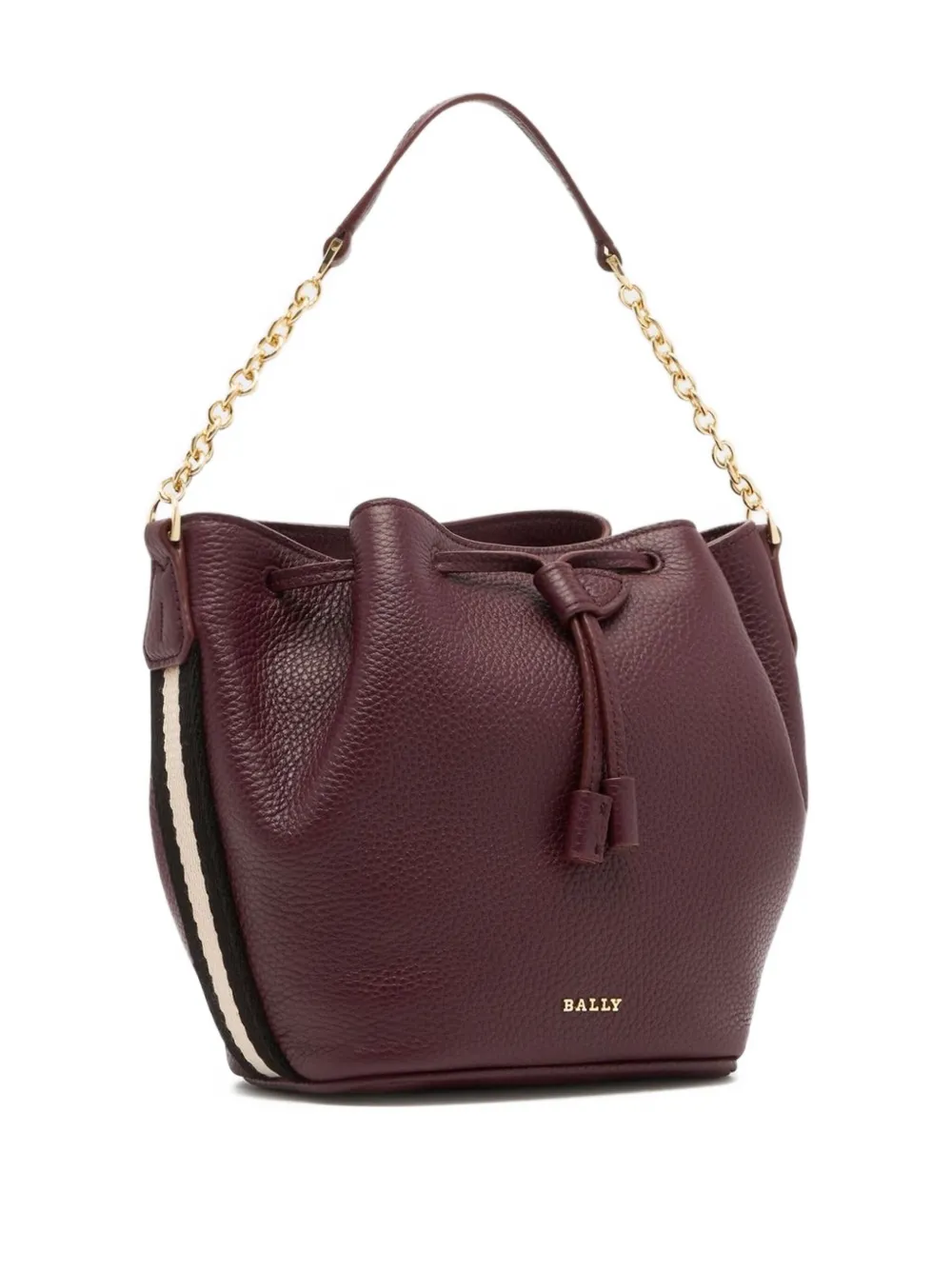 Bally Bewerkte bucket-tas met strikken Paars