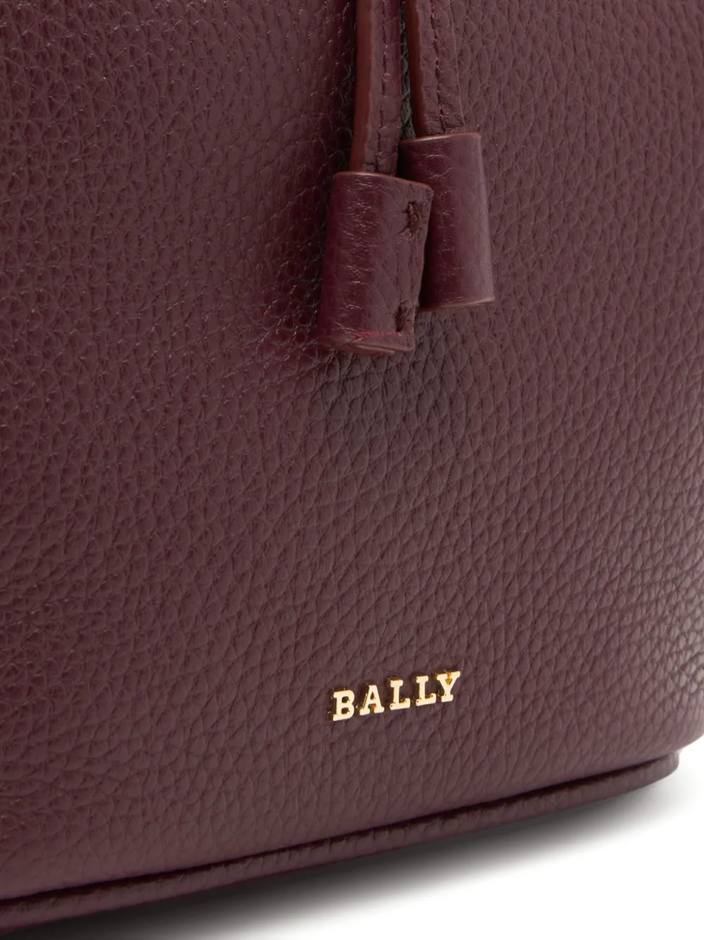Bally Bewerkte bucket-tas met strikken Paars