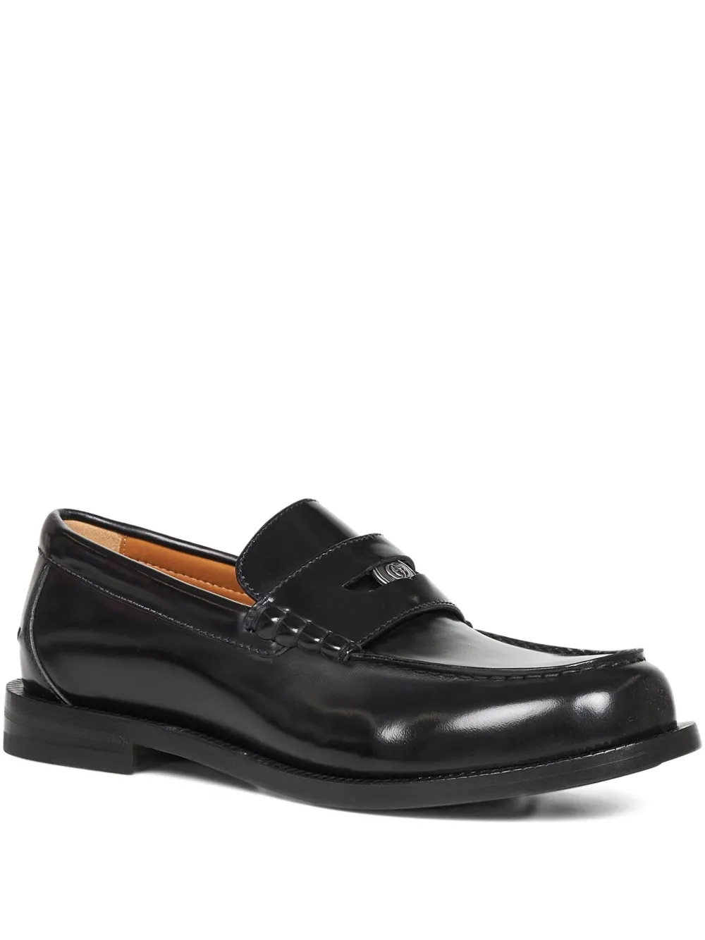 Gucci Loafers met logo-applicatie Zwart