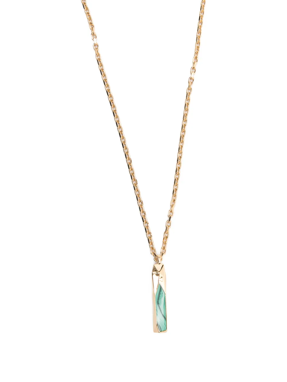 Lanvin Geometric-pendant Necklace In Gold