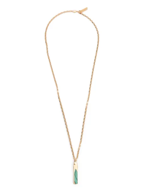 Lanvin geometric-pendant necklace