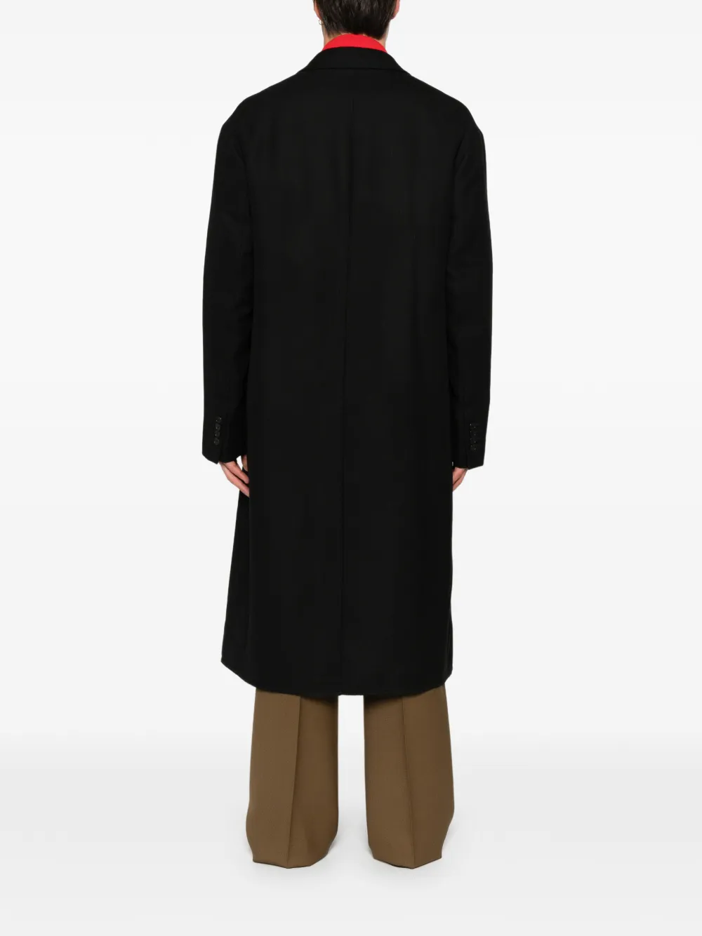 Lanvin Jas met satijnen revers Blauw