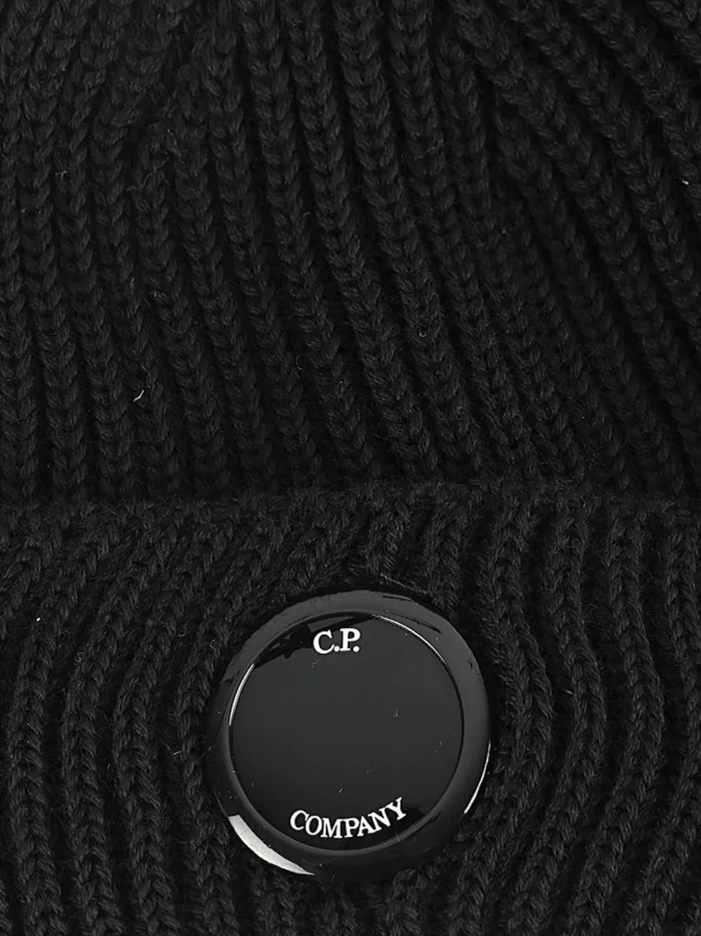 C.P. Company Muts met logodetail - Zwart