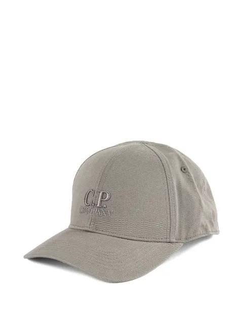 C.P. Company logo-embroidered cotton baseball cap 