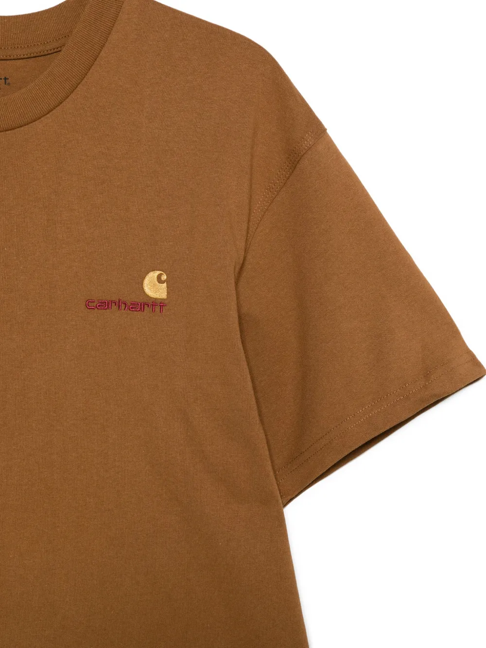  Carhartt Wip American Script T-shirt - Brown 