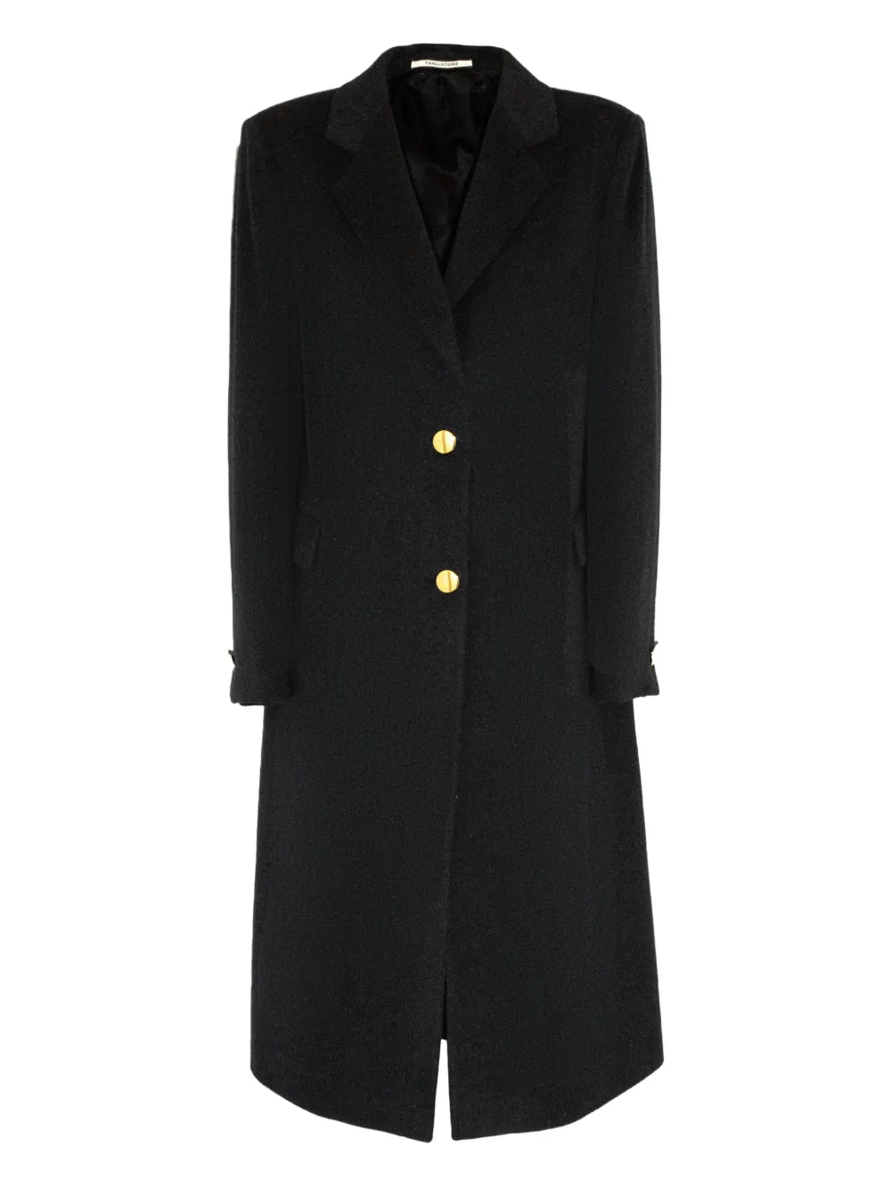 Tagliatore Amanda button single-breasted coat | Black | Image 1