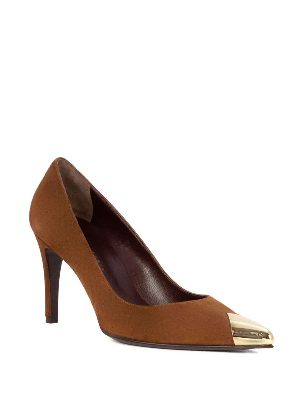 Roberto Festa 70 mm Lory pumps met kapneus Bruin