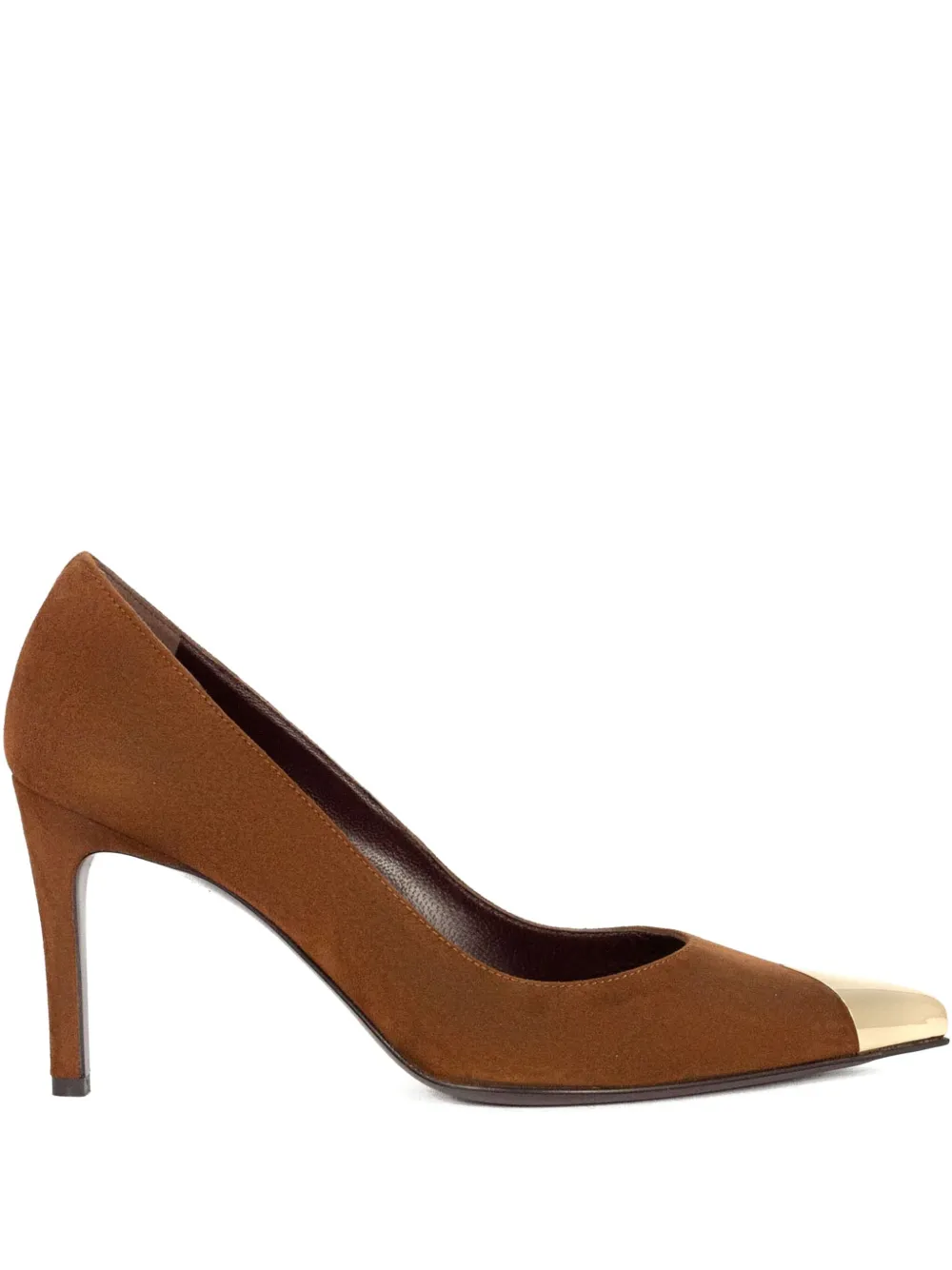 Roberto Festa 70 mm Lory pumps met kapneus Bruin