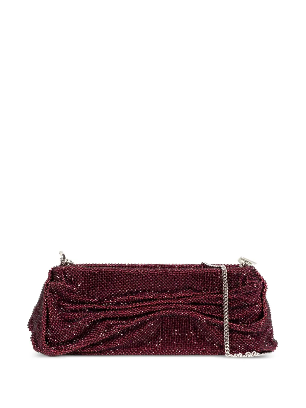 Benedetta Bruzziches rhinestone-embellished shoulder bag | Red | Image 1