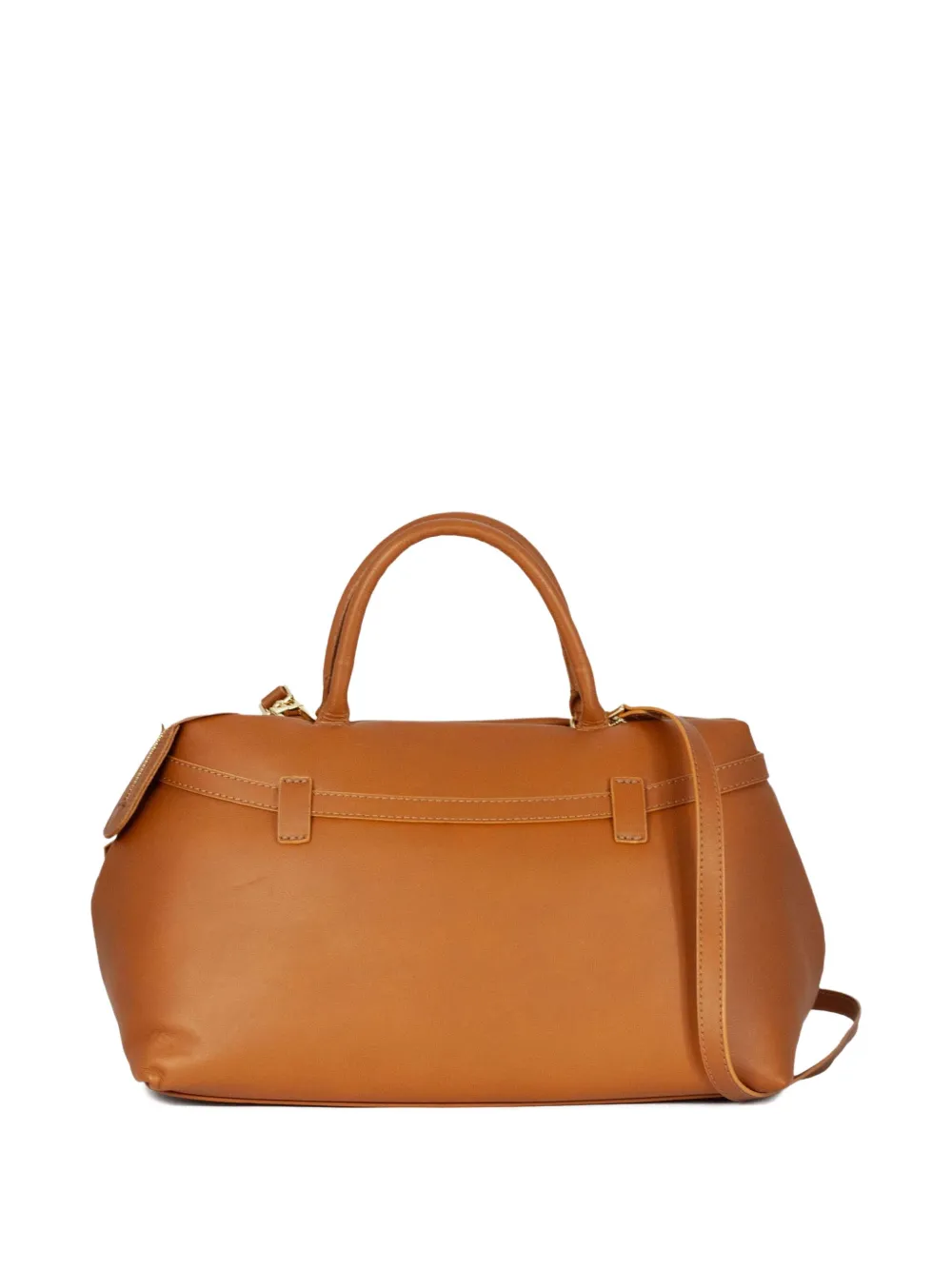 Avenue 67 Avenue67 buckle leather tote bag - Bruin