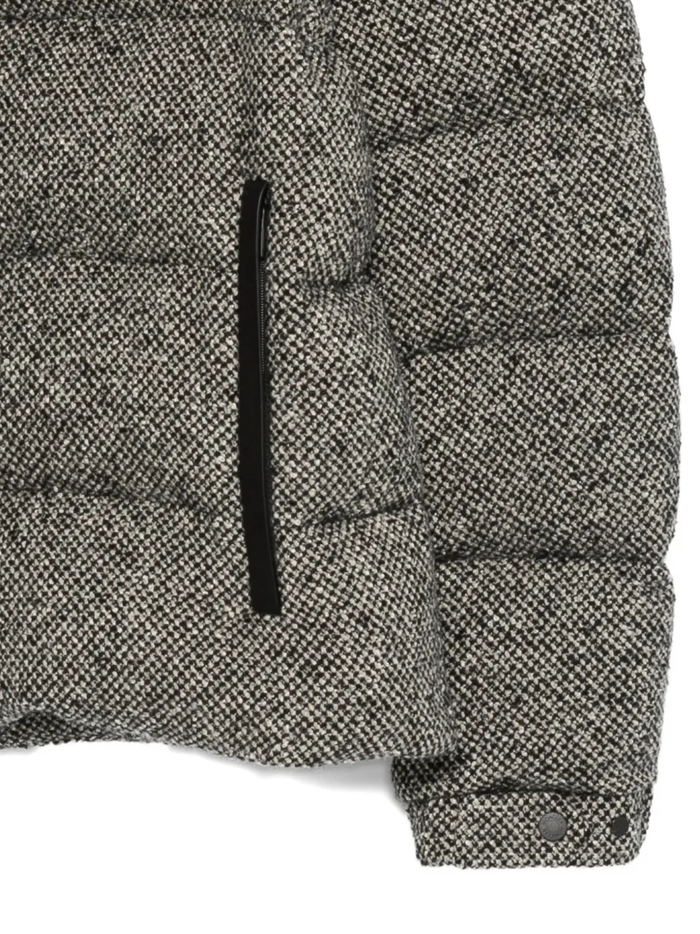 Moncler Gewatteerd jack met rits Grijs