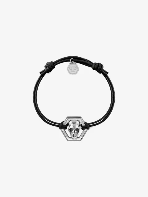 Philipp Plein Friendship armband med dödskalle