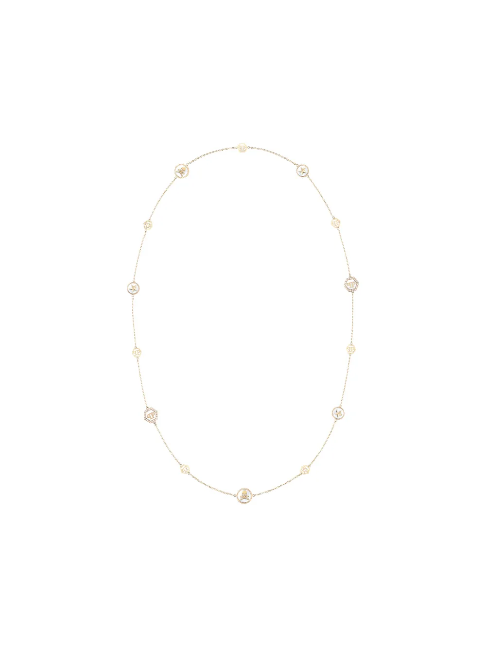 Philipp Plein Collana in acciaio inossidabile - Oro