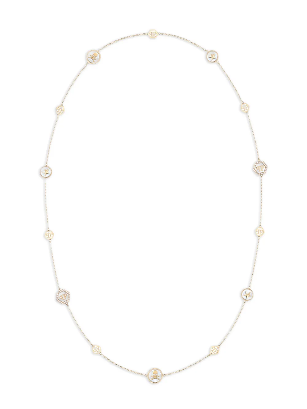 Philipp Plein Collana in acciaio inossidabile - Oro