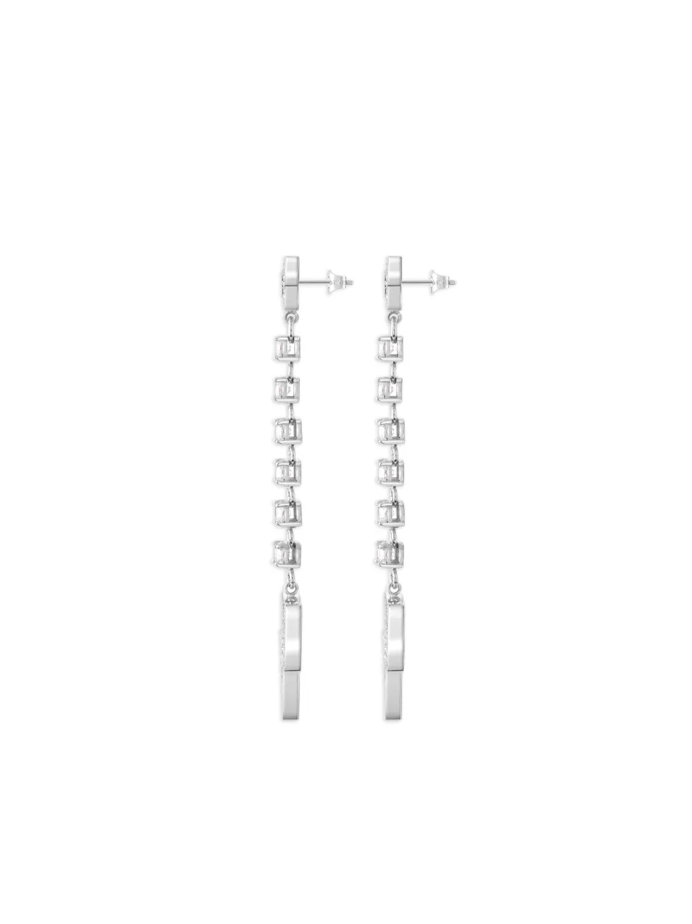  Philipp Plein Stainless-steel Earrings - Silver 