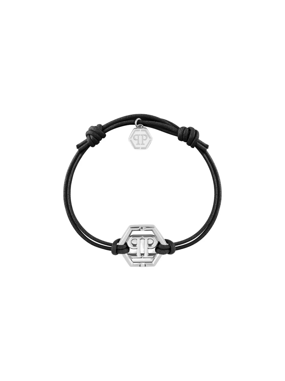 Philipp Plein Bracciale Friendship Hexagon - Argento