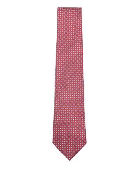 Errico Formicola patterned silk tie