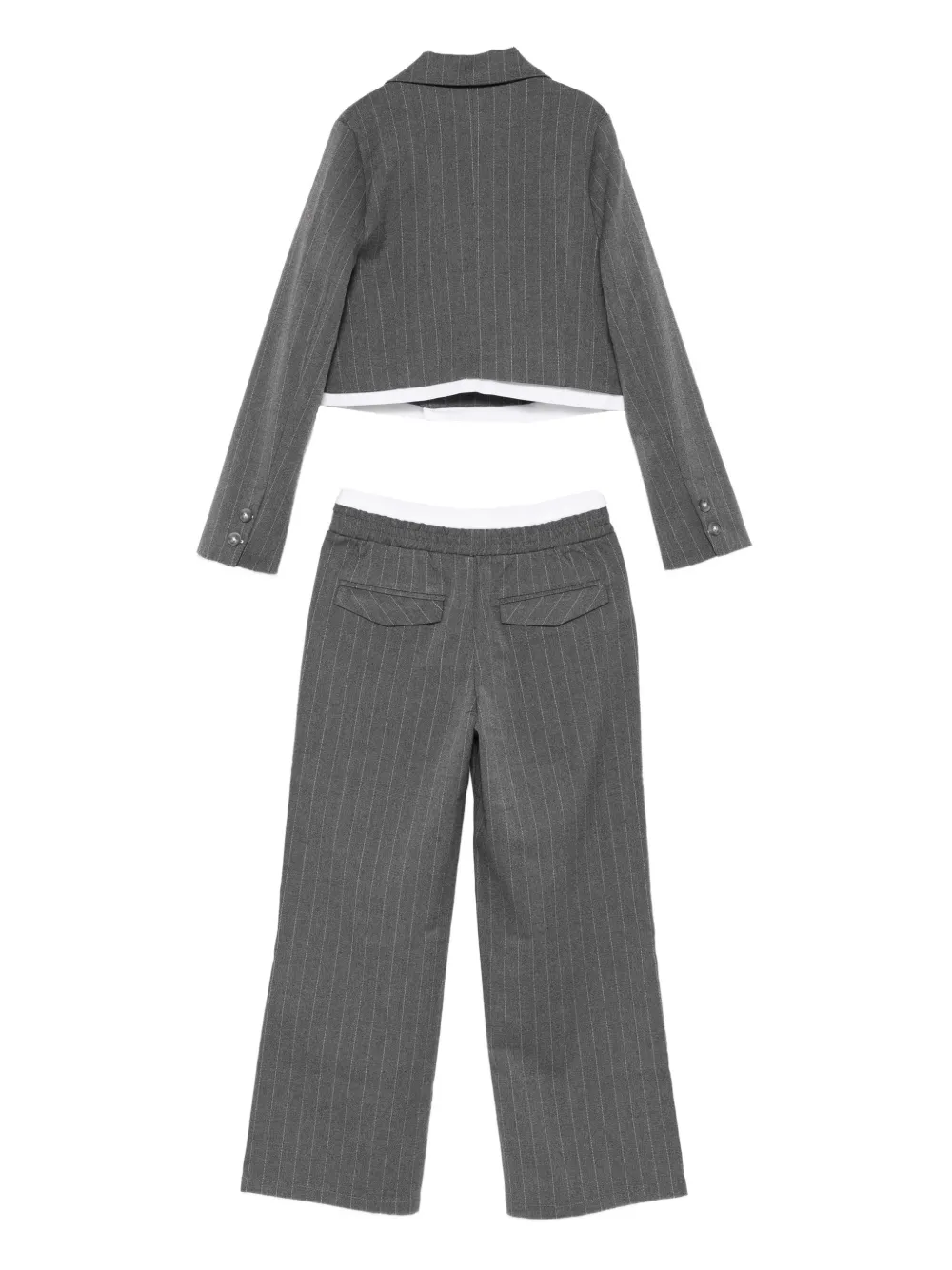 guess kids double-breasted trouser set | Girls Trouser Sets | Image 2