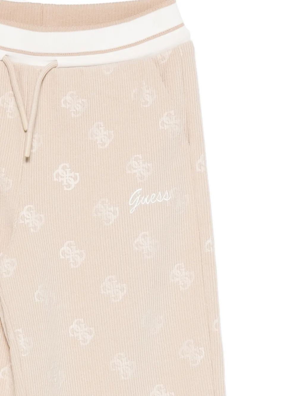 guess kids Trainingspak met logo-detail Beige