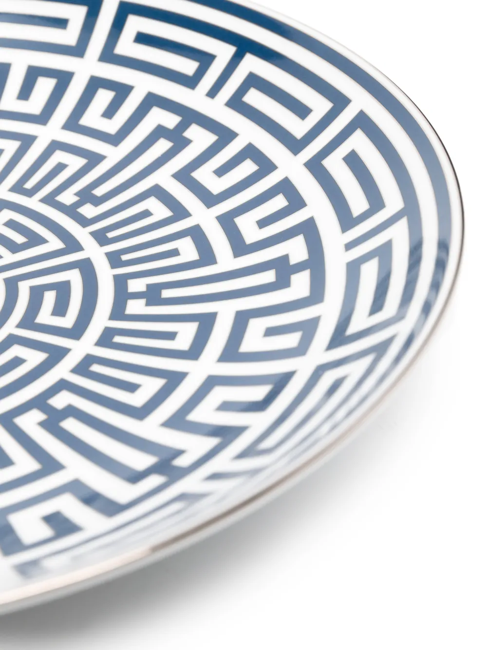 Ginori 1735 Labirinto Patterned Decorative Plate (31cm) In Blue