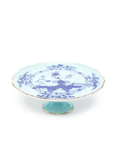 GINORI 1735 base para pastel Oriente Italiano de 30,5cm x 11.5cm