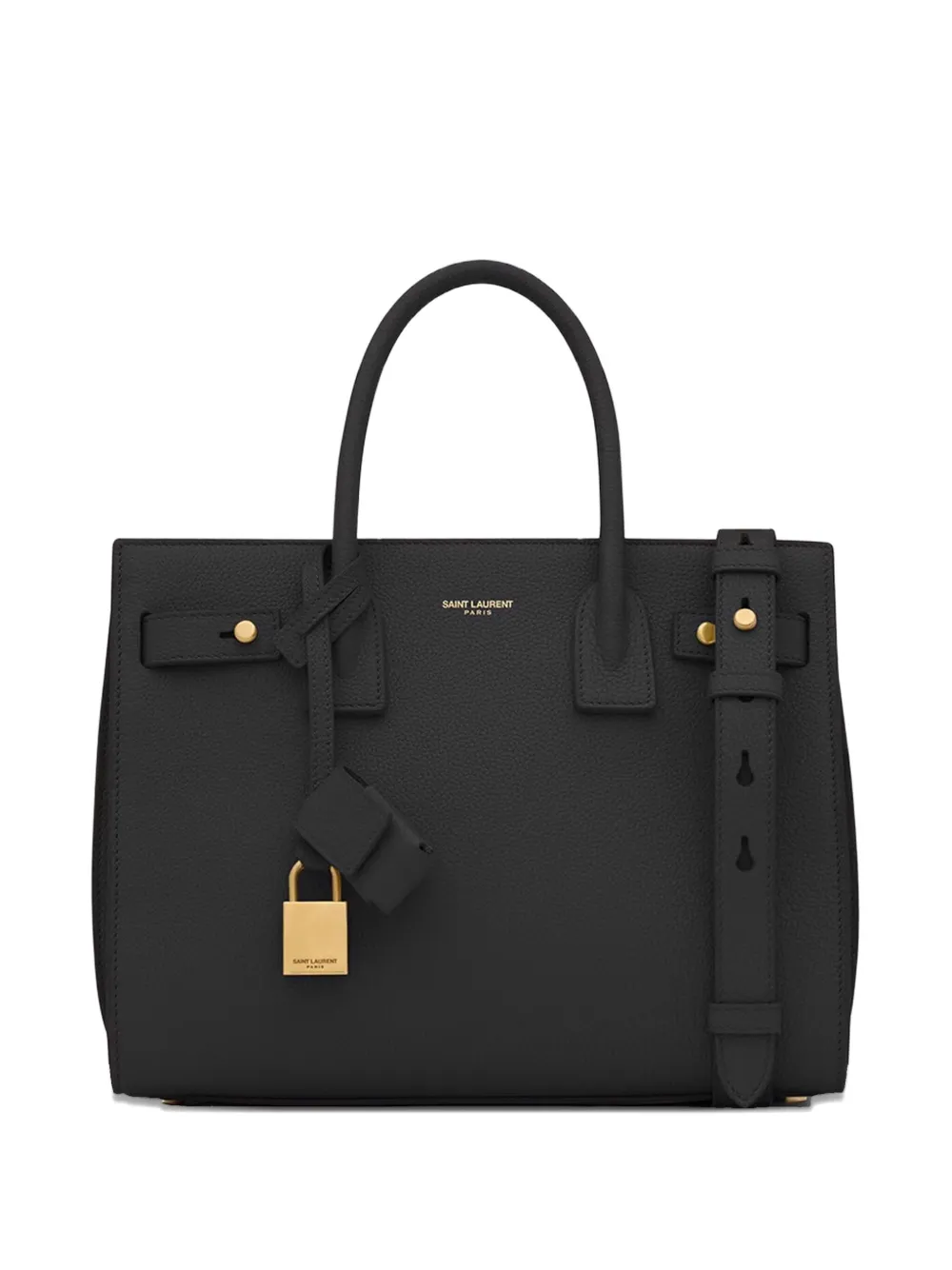 Saint Laurent Baby Sac De Jour Tote Bag In Black