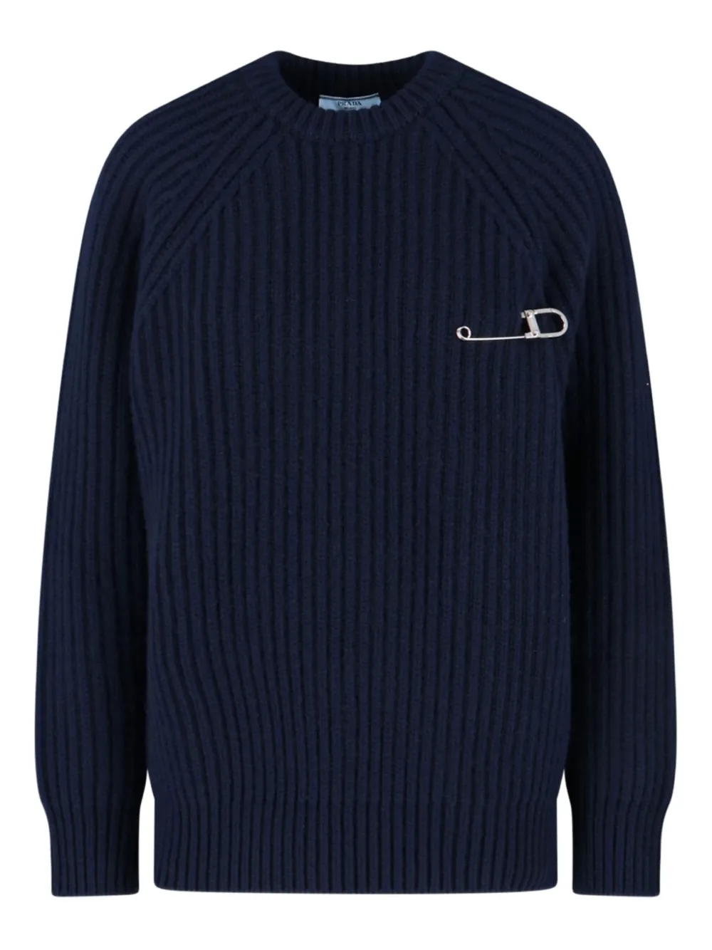 Prada ribbed sweater - Blu