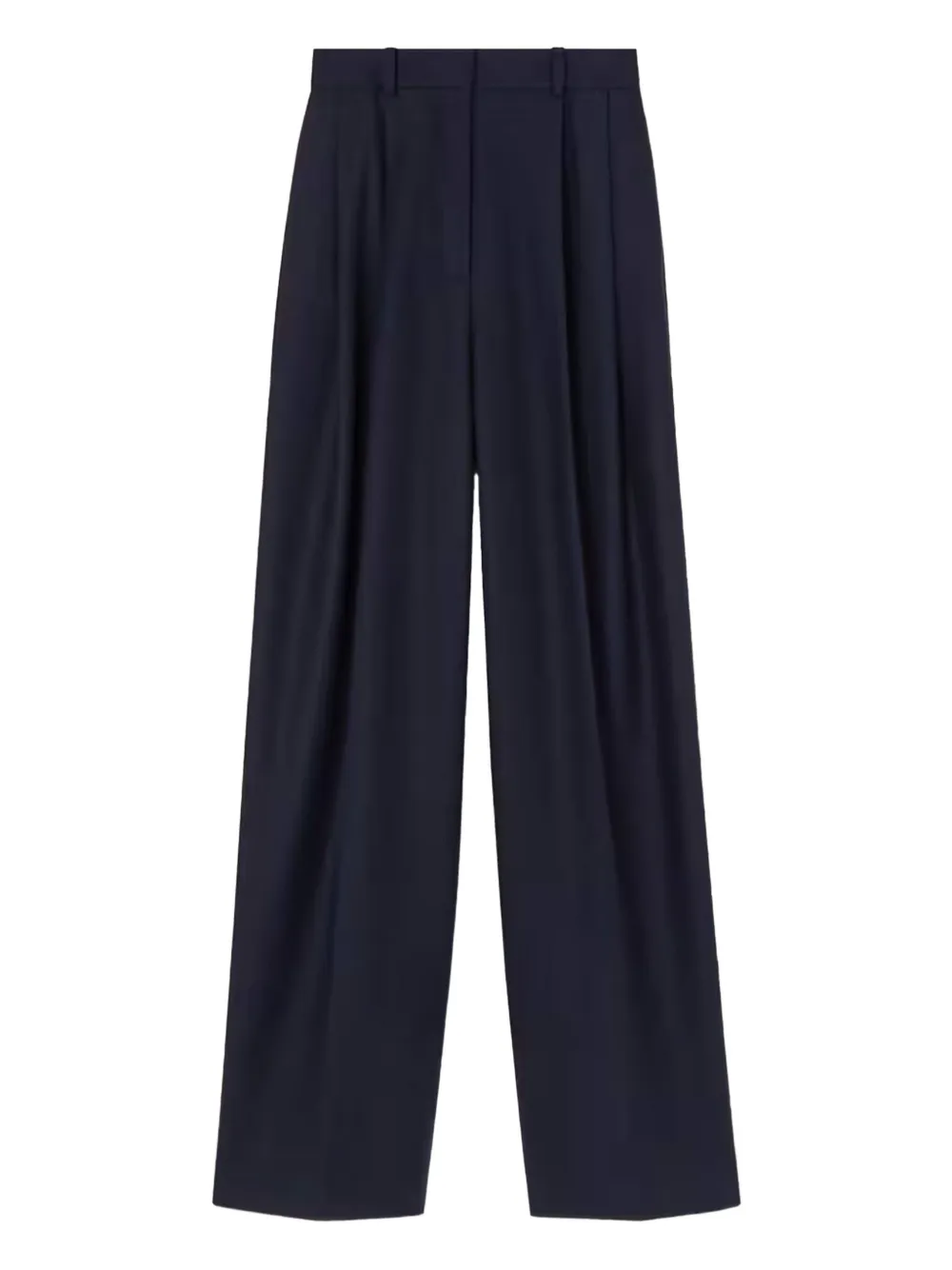 Loro Piana Pleated Trousers In Blue