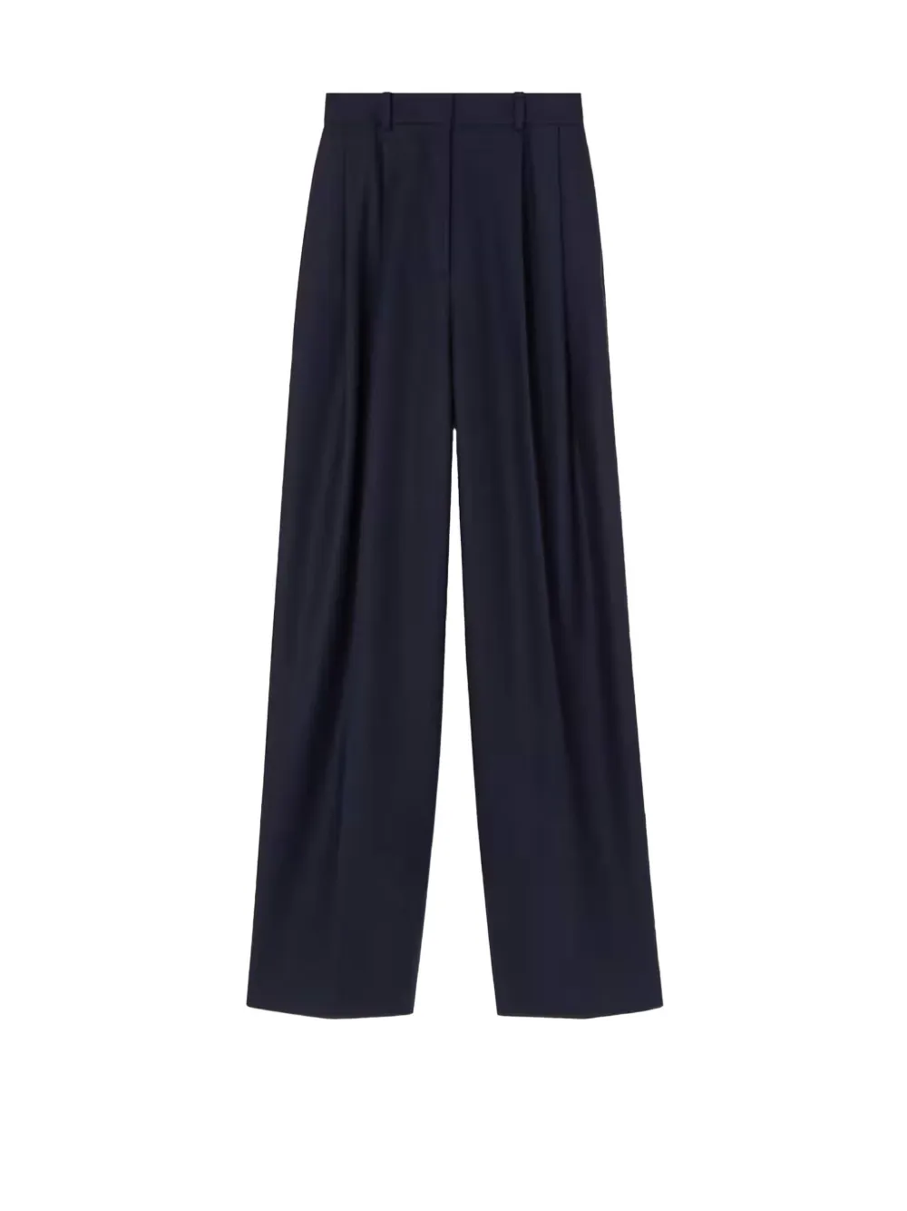 Loro Piana Pleated Trousers In Blue