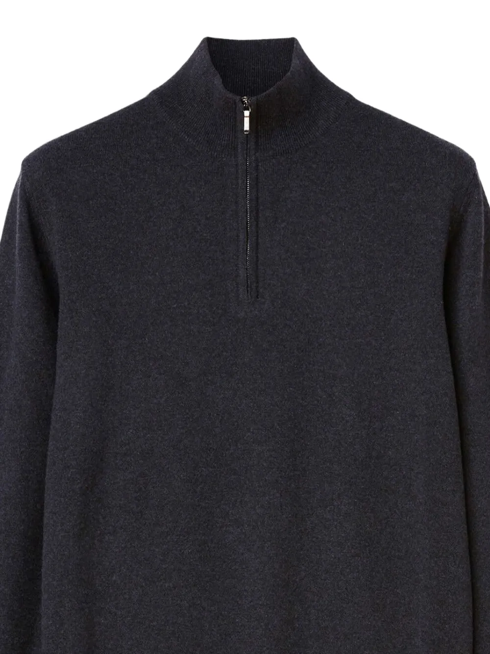 Loro Piana Trui met rits - Grijs