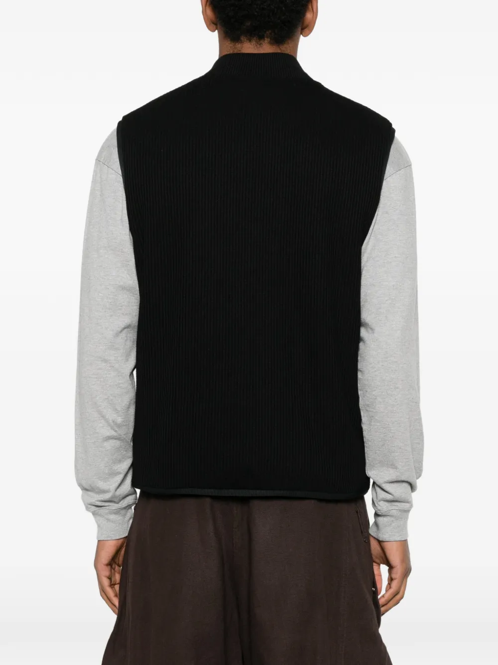 Moncler Jack met logopatch Zwart