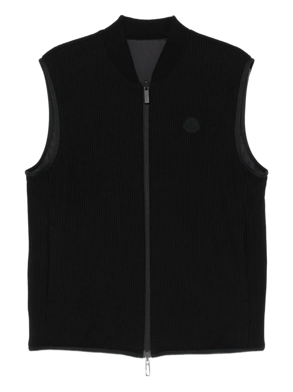 Moncler logo-patch jacket | Black | Image 1