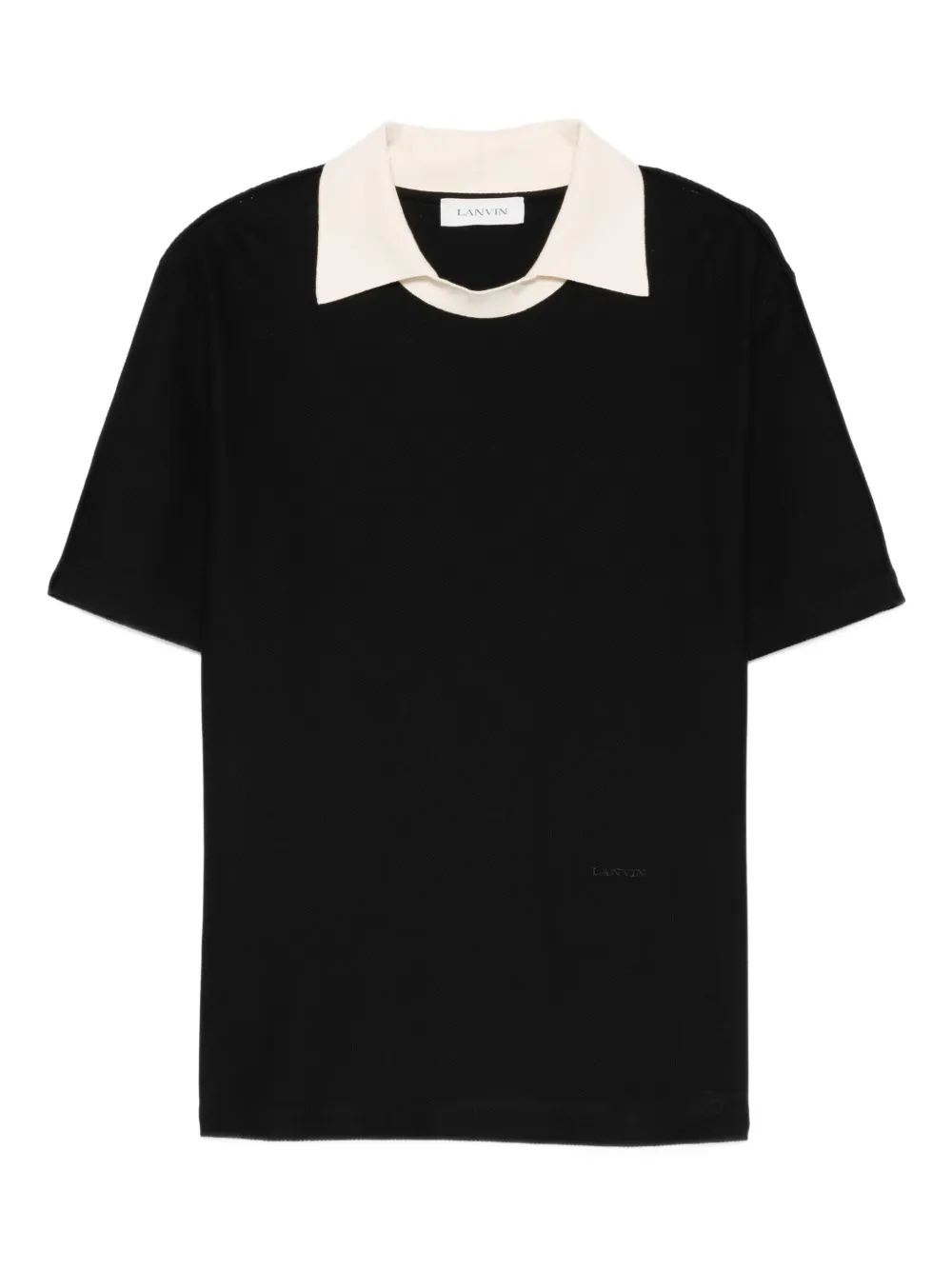 Lanvin camisa con cuello redondo | negro | Image 1