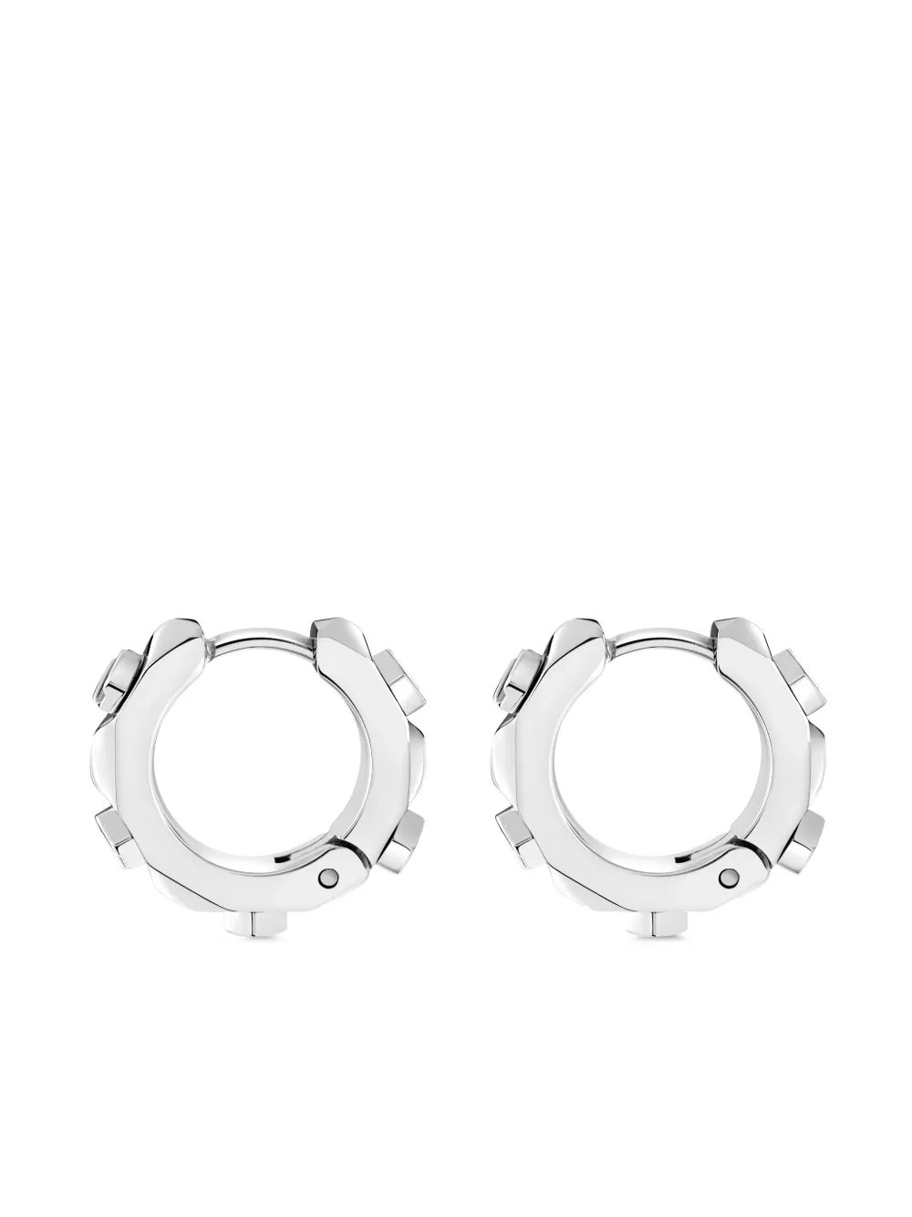 Philipp Plein Orecchino in acciaio inossidabile - Argento