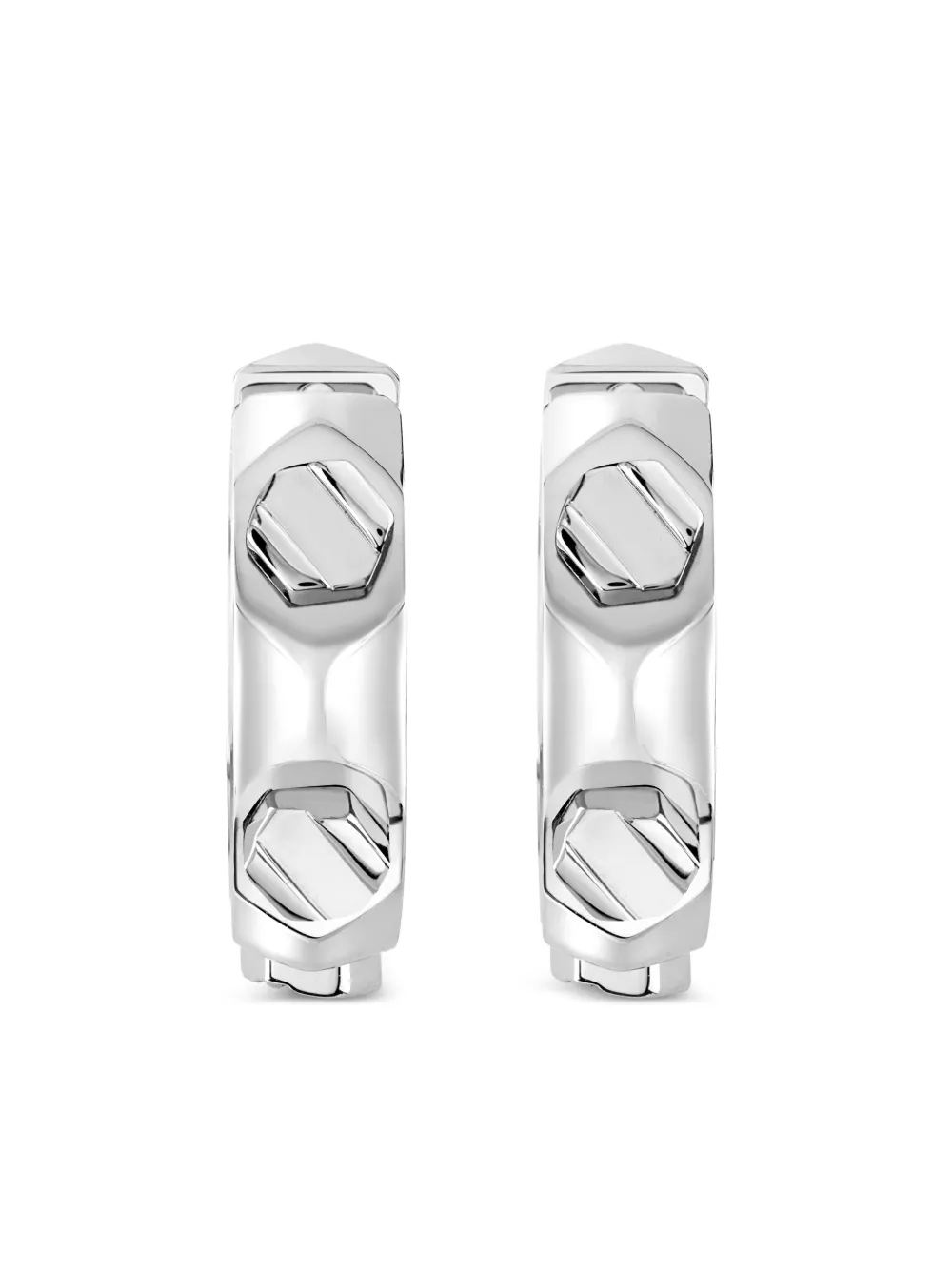  Philipp Plein Pendiente De Acero Inoxidable - Plateado 