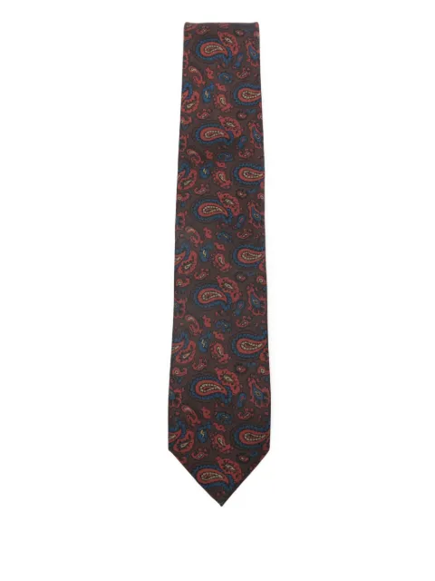Errico Formicola paisley silk tie